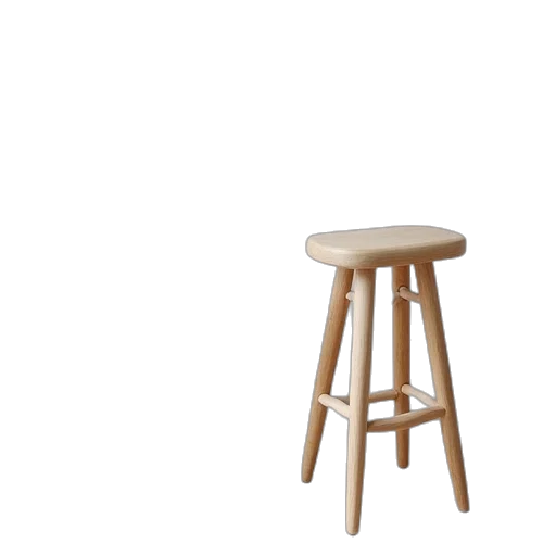 furniture, staff, umbrella, 3d render transparent PNG cut-out