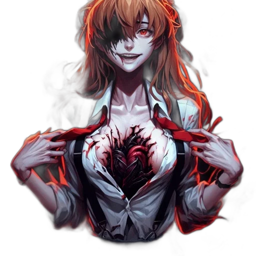 mask, face, anime, concept art transparent PNG cut-out