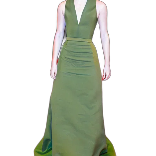 dress, 3d render, photorealistic, concept art transparent PNG cut-out