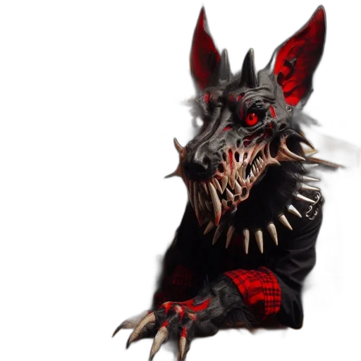 creature, mask, animal, dragon transparent PNG cut-out