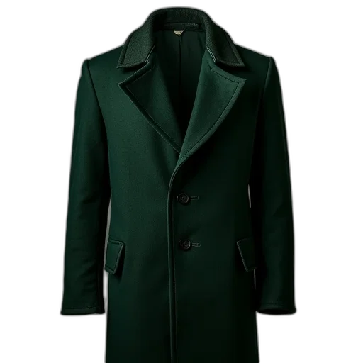 jacket, dress, green, slim transparent PNG cut-out