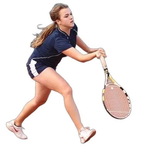 staff, female, tennis, player transparent PNG cut-out