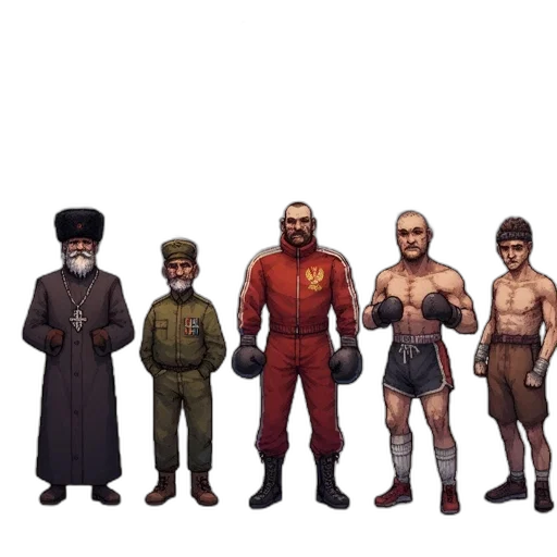concept art, pixel art, fantasy art, comic book art transparent PNG cut-out