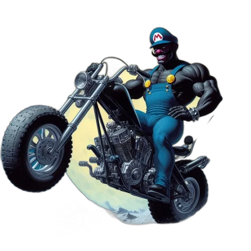 robot, comic book art, concept art, cartoon transparent PNG cut-out