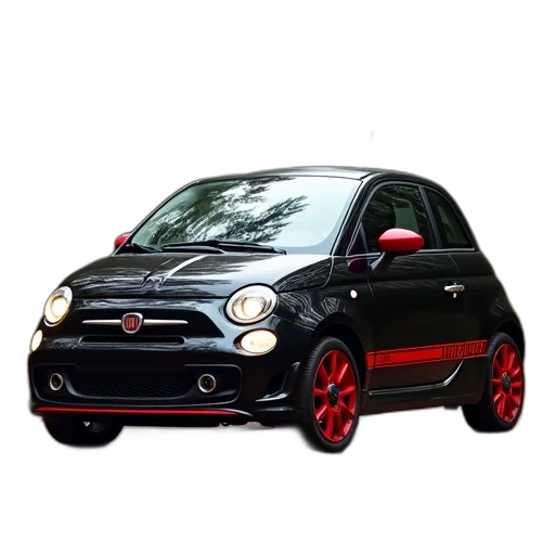 car, photorealistic, 3d render, cartoon transparent PNG cut-out