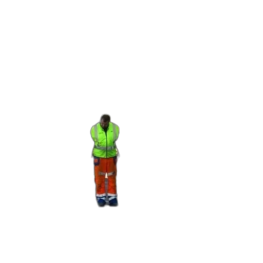 robot, staff, jacket, bottle transparent PNG cut-out