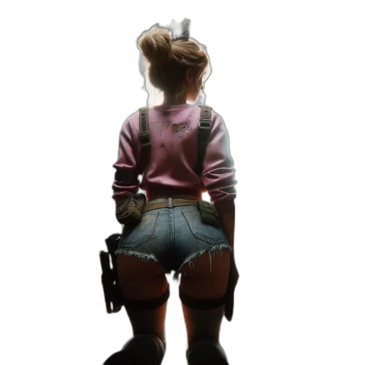 jacket, staff, animal, robot transparent PNG cut-out