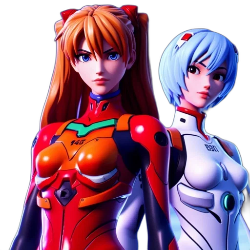 robot, 3d render, concept art, anime transparent PNG cut-out