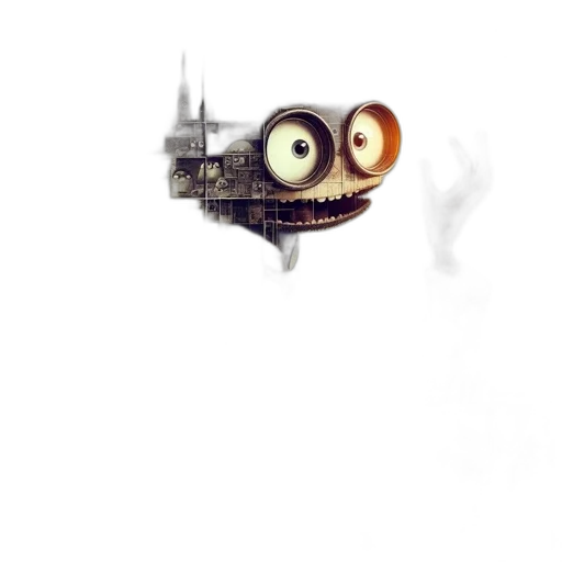 robot, mask, car, creature transparent PNG cut-out