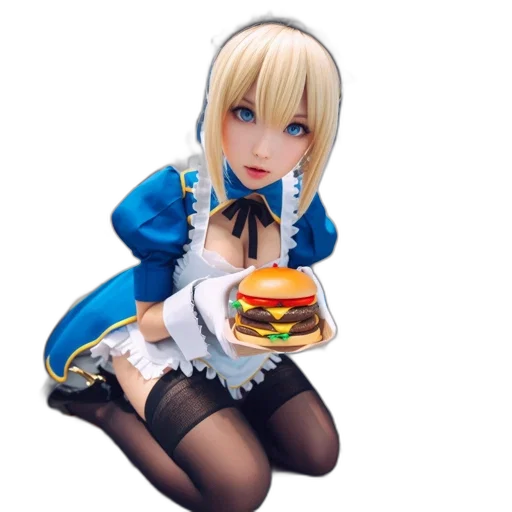 food, dress, robot, staff transparent PNG cut-out