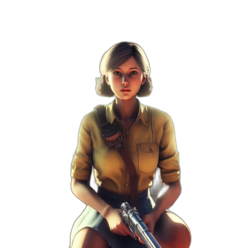 staff, weapon, jacket, face transparent PNG cut-out