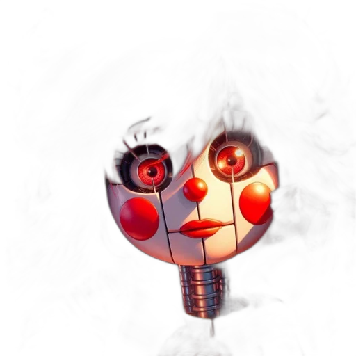 mask, robot, face, weapon transparent PNG cut-out