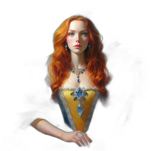 jewelry, dress, crown, face transparent PNG cut-out