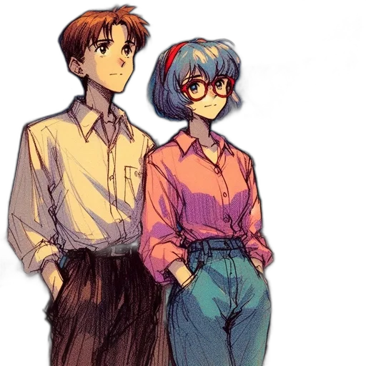 jacket, vaporwave, watercolor, concept art transparent PNG cut-out