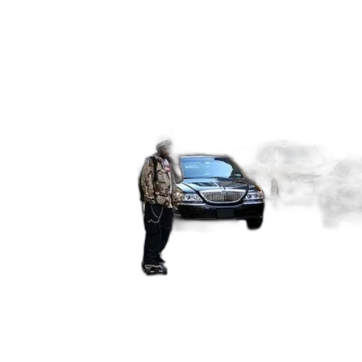 car, jacket, robot, weapon transparent PNG cut-out
