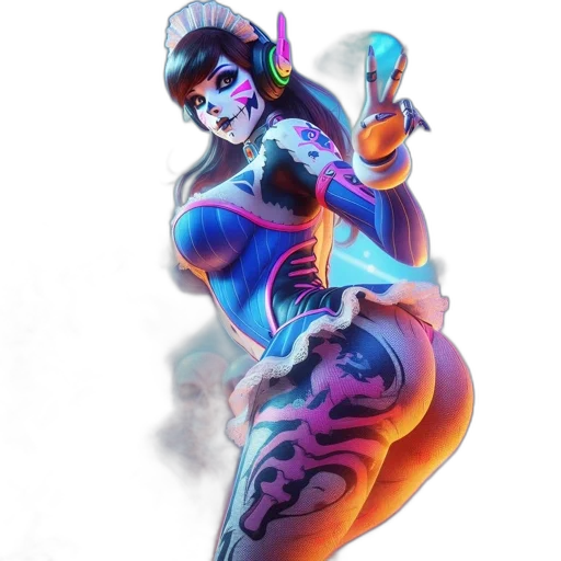 robot, staff, dress, concept art transparent PNG cut-out