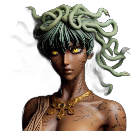 jewelry, hair, creature, dragon transparent PNG cut-out