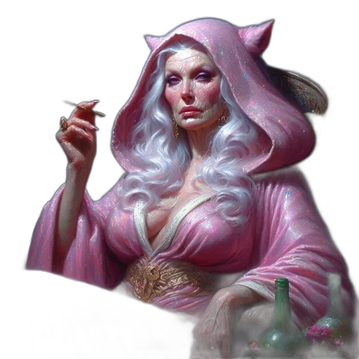 fantasy art, concept art, photorealistic, oil painting transparent PNG cut-out