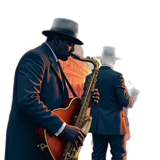 staff, jacket, hat, concept art transparent PNG cut-out
