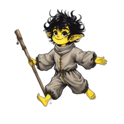 staff, dragon, fantasy art, concept art transparent PNG cut-out