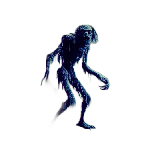 creature, animal, hair, robot transparent PNG cut-out