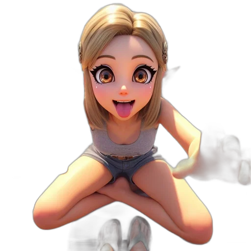 dress, face, staff, robot transparent PNG cut-out