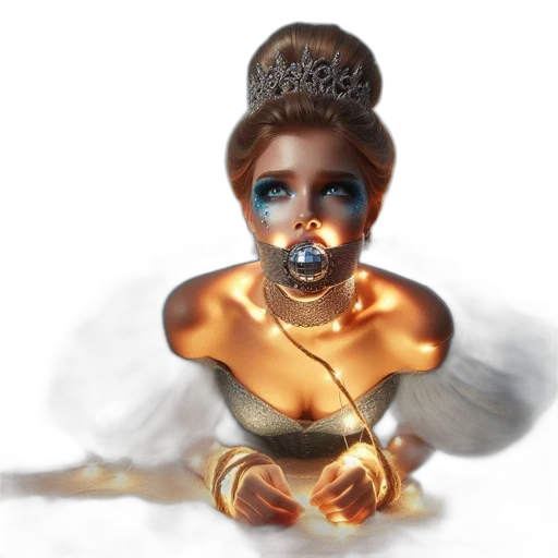 jewelry, crown, mask, concept art transparent PNG cut-out