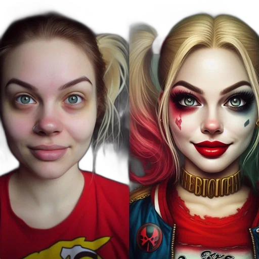 face, mask, comic book art, photorealistic transparent PNG cut-out