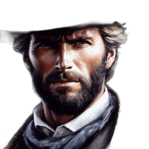 hat, face, weapon, staff transparent PNG cut-out