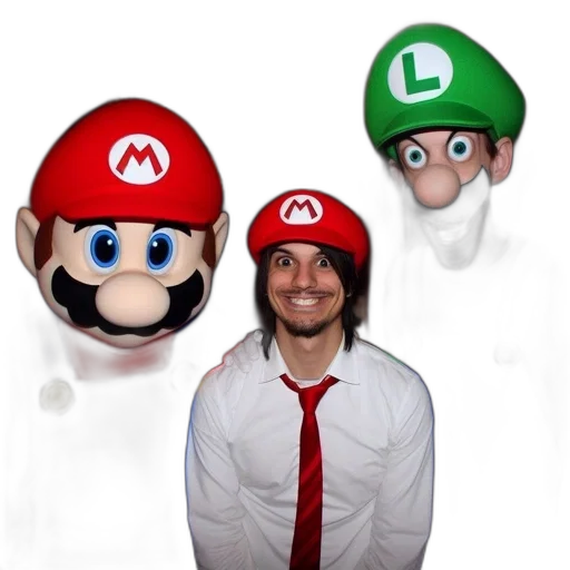 hat, mask, face, staff transparent PNG cut-out