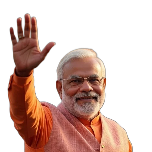 staff, 3d render, narendra, modi transparent PNG cut-out
