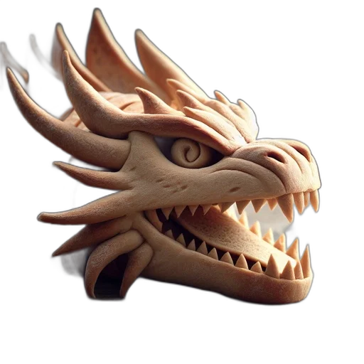 dragon, mask, creature, face transparent PNG cut-out