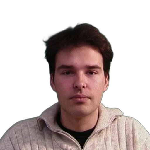 staff, face, jacket, hair transparent PNG cut-out