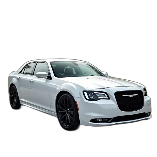 car, photorealistic, 3d render, white transparent PNG cut-out