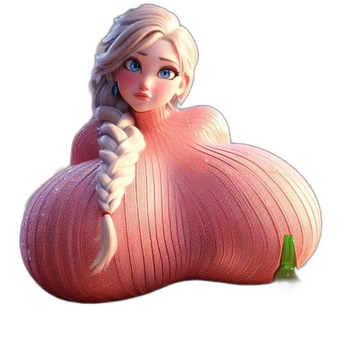 dress, food, creature, hair transparent PNG cut-out