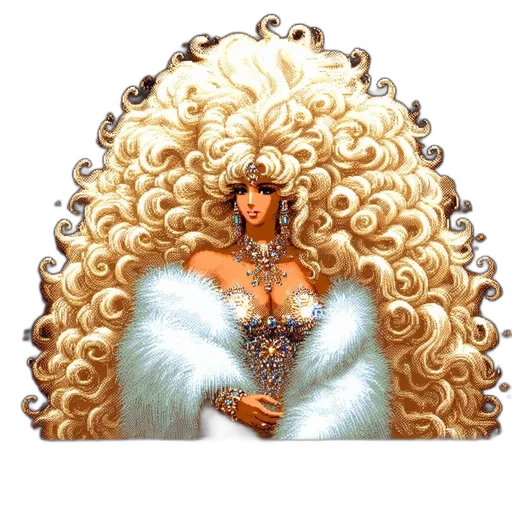 hair, crown, jewelry, dress transparent PNG cut-out