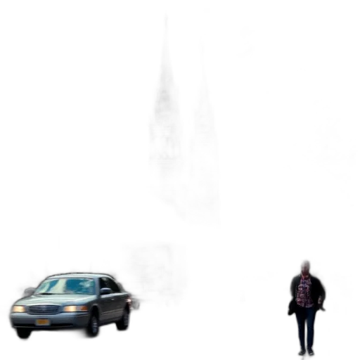 car, umbrella, jacket, robot transparent PNG cut-out