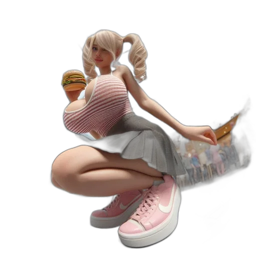 shoes, dress, weapon, food transparent PNG cut-out