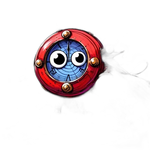 mask, jewelry, staff, 3d render transparent PNG cut-out