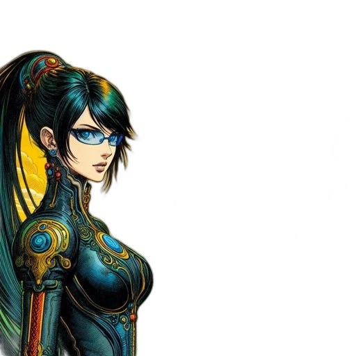 fantasy art, concept art, comic book art, pixel art transparent PNG cut-out