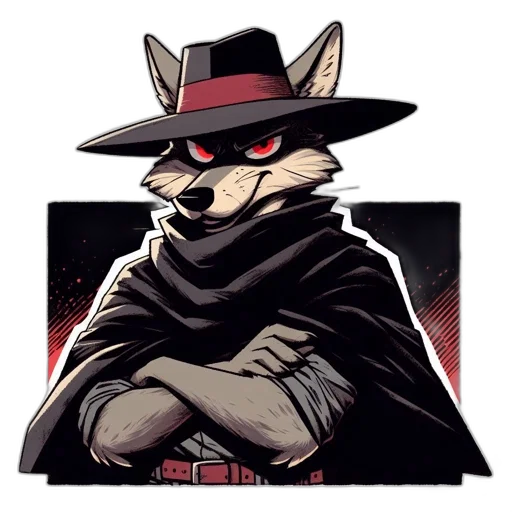 hat, jacket, staff, mask transparent PNG cut-out