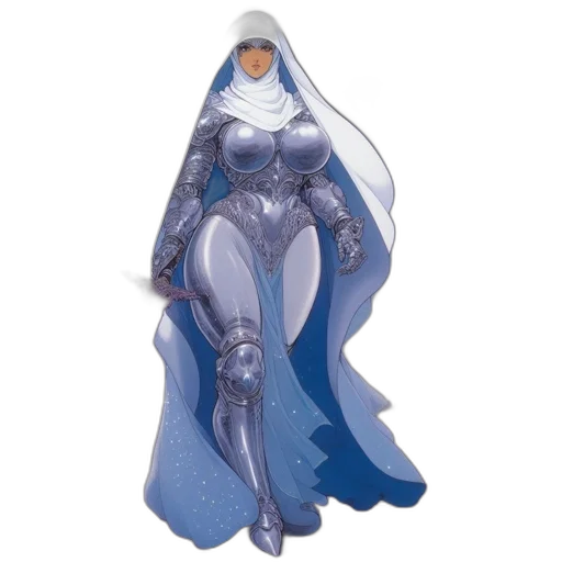 dress, concept art, fantasy art, 3d render transparent PNG cut-out