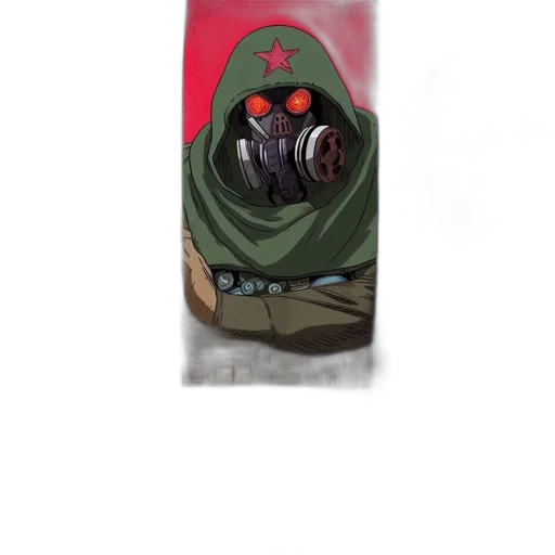 mask, creature, face, staff transparent PNG cut-out