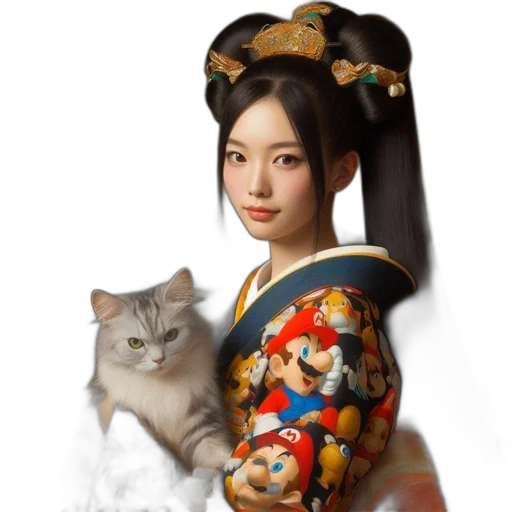 staff, animal, dress, face transparent PNG cut-out