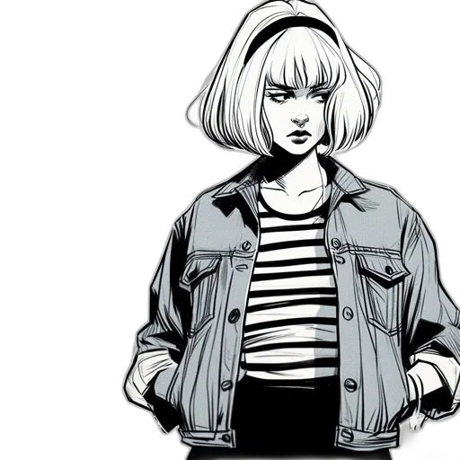 jacket, face, dress, robot transparent PNG cut-out
