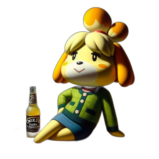 bottle, dress, animal, jacket transparent PNG cut-out