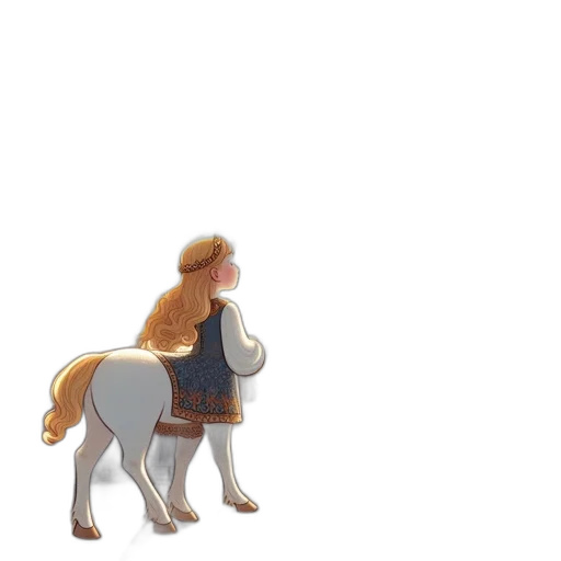 animal, staff, concept art, 3d render transparent PNG cut-out