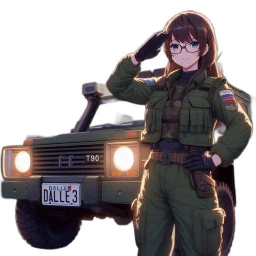 car, weapon, jacket, staff transparent PNG cut-out