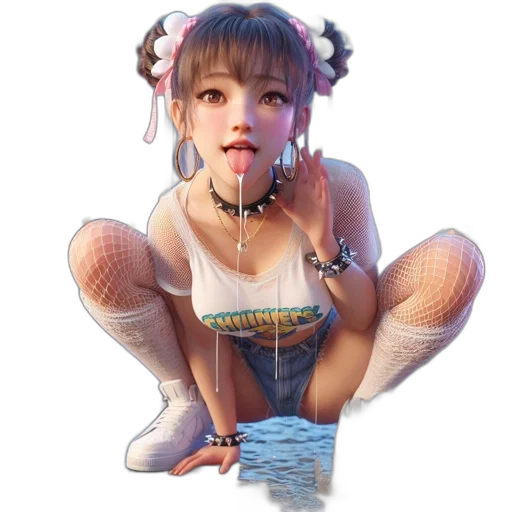 staff, face, creature, jewelry transparent PNG cut-out