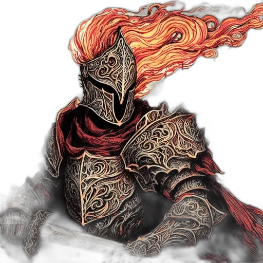 mask, dragon, sword, fantasy art transparent PNG cut-out